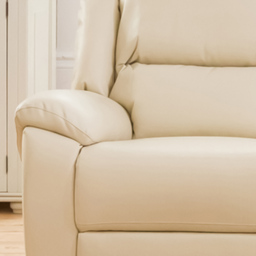 Brookhaven 3 Seater Cream Bonded Leather Electric Recliner Sofa - Artemis Home - Wilko - thumbnail 4