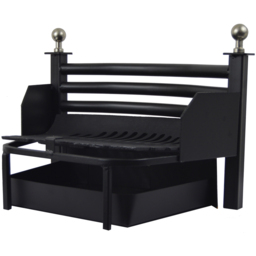 FIRE VIDA Laxton Solid Set Front Grate - Size: H 30 x W 41 x D 31 cm - Wilko - thumbnail 4