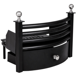 FIRE VIDA Laxton Solid Set Front Grate - Size: H 30 x W 41 x D 31 cm - Wilko - thumbnail 1