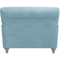 Plumpton Duck Egg Blue Weave Chair - Size: Single - LPD Home - Wilko - thumbnail 7