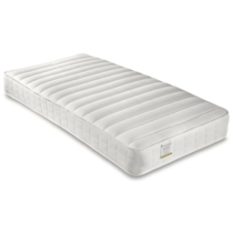 Bedmaster Oliver Triple Sleeper White Bunk Bed with Memory Foam Mattresses - Size: Single + Small Double - Wilko - thumbnail 3
