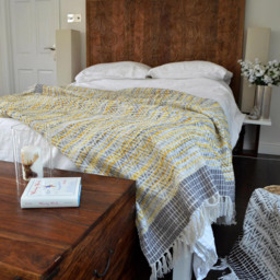 Allure Home Fashions Arizona Mustard Zig Zag Throw 125 x 150cm - Yellow - Wilko - thumbnail 6