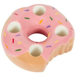 Doughnut Toothbrush Holder - Multicolour - Wilko