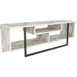 Decorotika Asal Ephesus and Black Wide TV Unit - Size: 40.2 x 119.4 x 35.2cm - Multi - Wilko - thumbnail 3