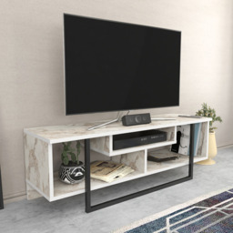 Decorotika Asal Ephesus and Black Wide TV Unit - Size: 40.2 x 119.4 x 35.2cm - Multi - Wilko - thumbnail 5