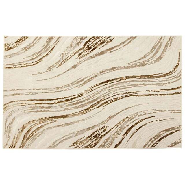 Esselle Home Solar Saturn Natural and Copper Rug 200 x 290cm - Cream - Wilko - image 1