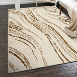 Esselle Home Solar Saturn Natural and Copper Rug 200 x 290cm - Cream - Wilko - thumbnail 3