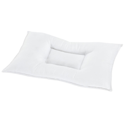Velosso Contoured Design Anti-Snore Pillow - Size: 45 x 75 x 15cm - White - Wilko