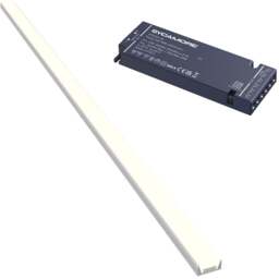 Sorrelis Vera Warm White 4.5mm Wide Smooth Line 3m - Size: 300 x 0.45 x 0.3cm - Wilko