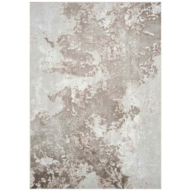 Desire Rugs Serenity Stone Abstract Sprayed Grunge Texture Rug 200 x 290cm - Wilko - image 1