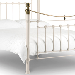 Julian Bowen Victoria Double Stone White Bed - Wilko - thumbnail 5