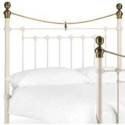 Julian Bowen Victoria Double Stone White Bed - Wilko - thumbnail 4