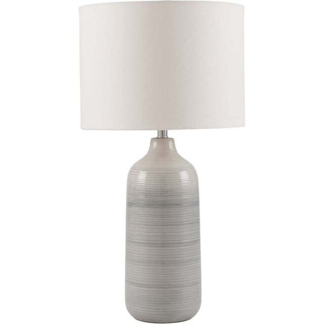 Pacific Lifestyle Venus Blue and Grey Ombre Ceramic Table Lamp - Wilko - image 1