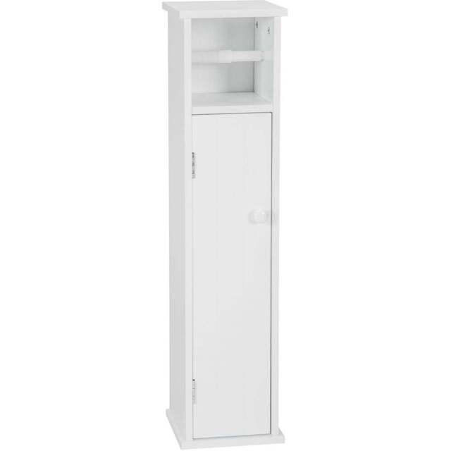 Kingston White Toilet Roll Holder - Size: 18 x 75 x 18cm - Wilko - image 1