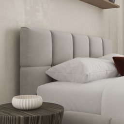 DS Living Ovella Super King Size Pebble Cubed Bed Frame - Grey - Wilko - thumbnail 3