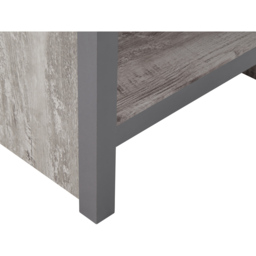 GFW Boston Grey Simple Lamp Table - Size: 39 x 43 x 52cm - Wilko - thumbnail 6
