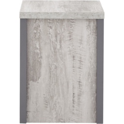 GFW Boston Grey Simple Lamp Table - Size: 39 x 43 x 52cm - Wilko - thumbnail 5