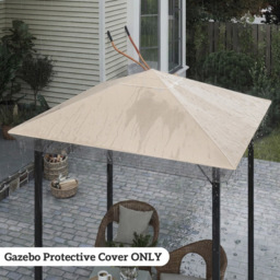 Outsunny 2 x 2m Clear Waterproof Gazebo Protective Cover - Wilko - thumbnail 4