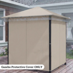 Outsunny 2 x 2m Clear Waterproof Gazebo Protective Cover - Wilko - thumbnail 3