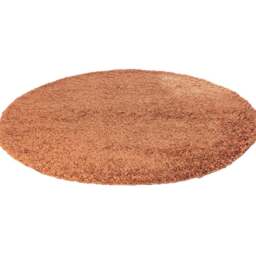 Desire Rugs Oxford Terracotta Plain Round Shaggy Rug 120 x 120cm - Wilko - thumbnail 1