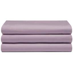 Serene Single Misty Rose Flat Bed Sheet - Pink - Wilko - thumbnail 1