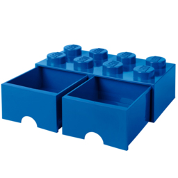 LEGO 8 Knobs Blue Brick Drawer - Size: 50 x 25 x 18cm - Wilko - thumbnail 5
