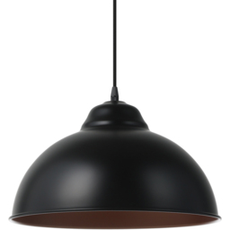 EGLO Truro2 Black/Copper Domed Pendant - Size: 110 x 37 x 110cm - Wilko - thumbnail 4