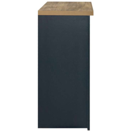 Highgate 4 Drawer Navy and Oak Chest of Drawers - Blue - Birlea - Wilko - thumbnail 4