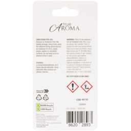 Hanging Jar Scented Air Freshener Fresh Cotton - True Aroma - Wilko - thumbnail 3
