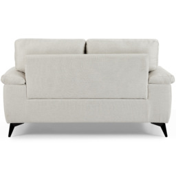 Home Detail Dylan 2 Seater Cream Linen Sofa - Wilko - thumbnail 6