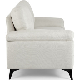 Home Detail Dylan 2 Seater Cream Linen Sofa - Wilko - thumbnail 5