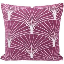 Velosso Palermo Chenille Mauve Filled Cushion 43 x 43cm 2 Pack - Purple - Wilko - thumbnail 1