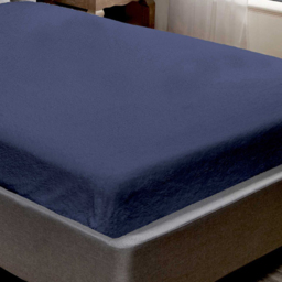 Rapport Home Teddy King Navy Fitted Bed Sheet - Blue - Wilko - thumbnail 5
