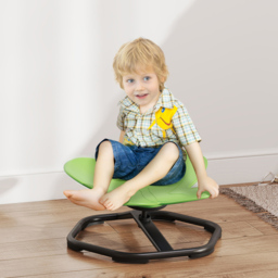 Tommy Toys Green Kids Butterfly Shaped Swivel Sensory Spinning Chair - Size: 26.5 x 56.5 x 57cm - Wilko - thumbnail 6