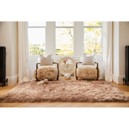 Origins Chicago Latte Rug 90 x 150cm - Brown - Origins Rugs - Wilko - thumbnail 4