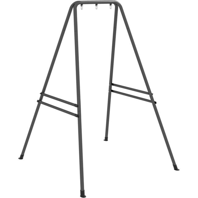 Outsunny Black Metal Frame Hammock Chair Stand - Size: 180 x 143 x 124cm - Wilko - image 1