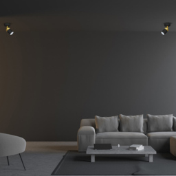Milagro Joker Black Wall Lamp 230V - Size: 11 x 11 x 13cm - Wilko - thumbnail 6