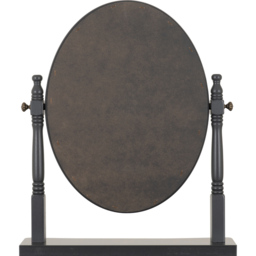 Seconique Contessa Grey Dressing Table Mirror - Size: 57 x 48cm - Wilko - thumbnail 5