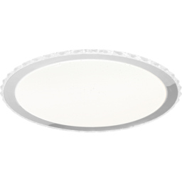 Milagro Layla White LED Ceiling Lamp with Remote 50cm 230V - Size: 50 x 50 x 6cm - Wilko - thumbnail 7