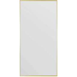 The Artus Gold Aluminium Wall Mirror 200 x 100cm - MirrorOutlet - Wilko - thumbnail 1