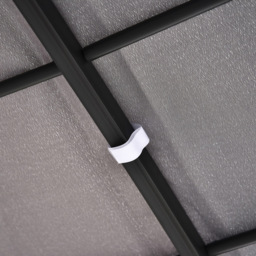 Outsunny 3 x 3m Grey Awning Gazebo Pergola - Wilko - thumbnail 5