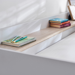 Julian Bowen Horizon Pale Wood and White Bunk Bed - Size: Single - Wilko - thumbnail 7