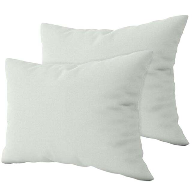 Serene Apple Green Brushed Cotton Pillowcases 2 Pack - Size: 20 x 27cm - Wilko - image 1