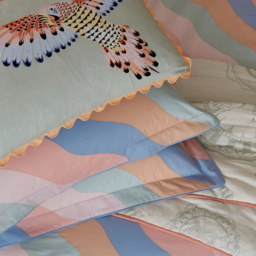 Yvonne Ellen Double Multicolour Signature Stripe Reversible Duvet Set - Wilko - thumbnail 4