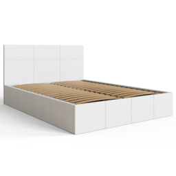 GFW Small Double White Side Lift Ottoman Bed - Wilko - thumbnail 6