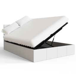 GFW Small Double White Side Lift Ottoman Bed - Wilko - thumbnail 5