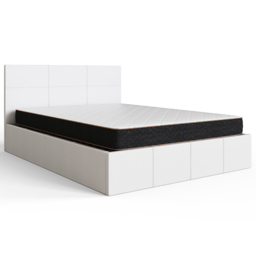 GFW Small Double White Side Lift Ottoman Bed - Wilko - thumbnail 3