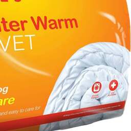 Sleepworks King Size White Extra Warm Duvet 15 Tog - Wilko - thumbnail 3