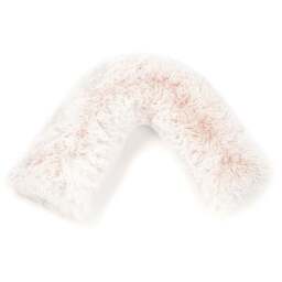 Downland Huggleland Pink Long Hair V Shape Pillow - Size: Single - Wilko - thumbnail 1