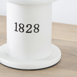 Pacific Lifestyle Gibson White Wooden Victorian-Style Lantern Table Lamp - Size: 41 x 19 x 18cm - Wilko - thumbnail 4